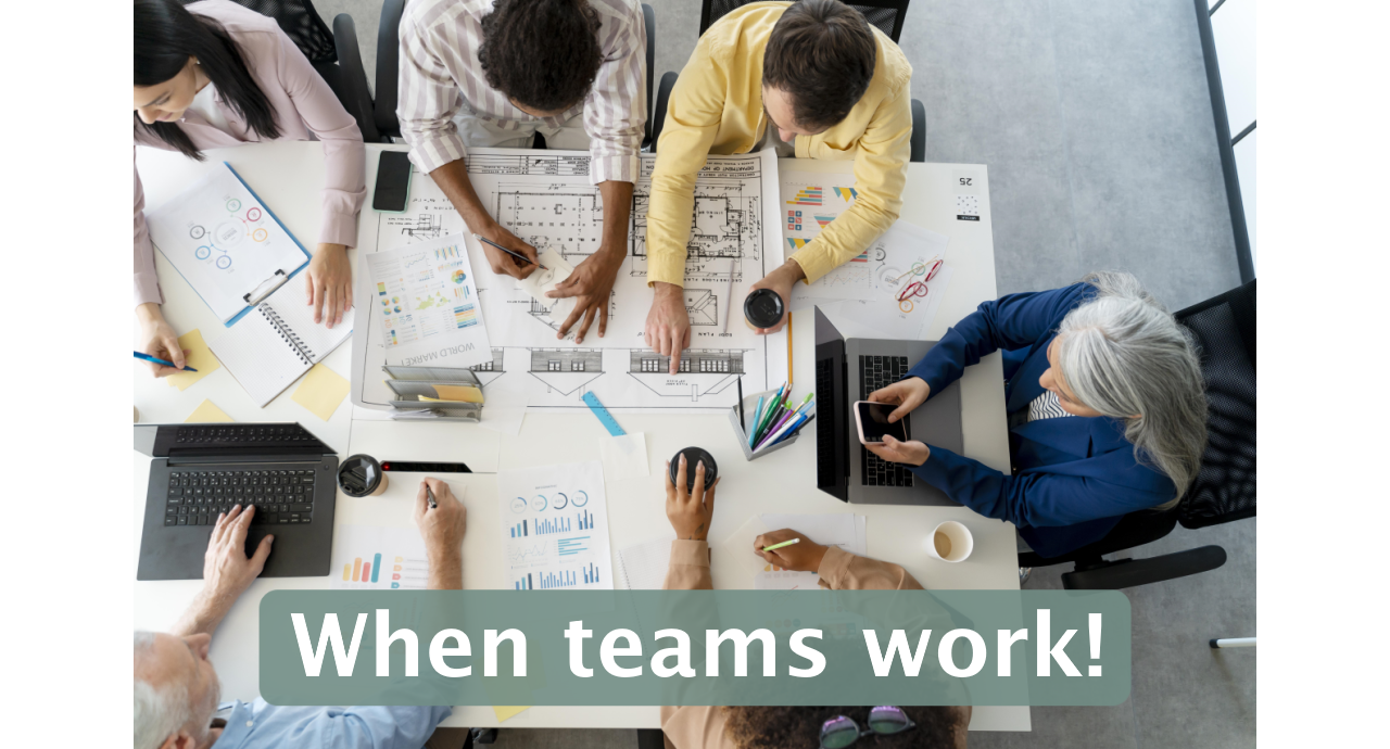 Featured image for “When Teams Work!”