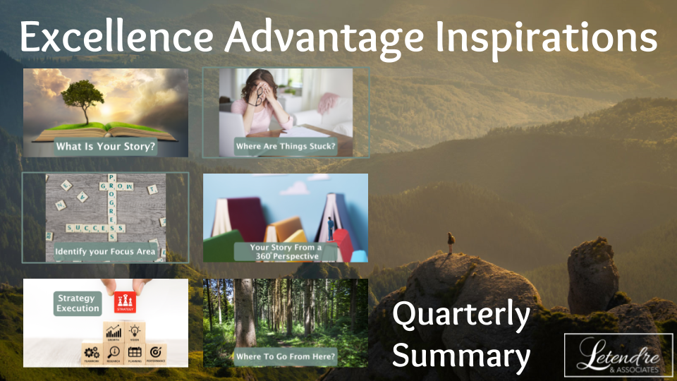 Featured image for “Excellence Advantage Inspirations | Quarterly Summary (Jan-March 2023)”