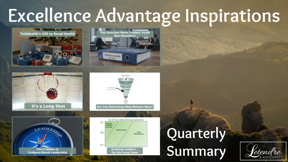 Featured image for “Excellence Advantage Inspirations |                  Quarterly Summary (Jan – Mar 2026)”
