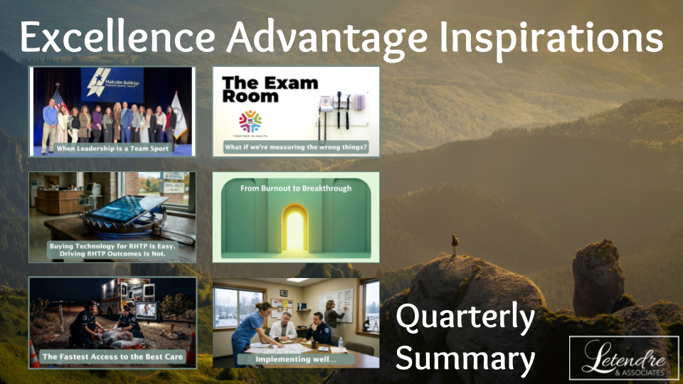 Featured image for “Excellence Advantage Inspirations |                  Quarterly Summary (April – June 2026)”
